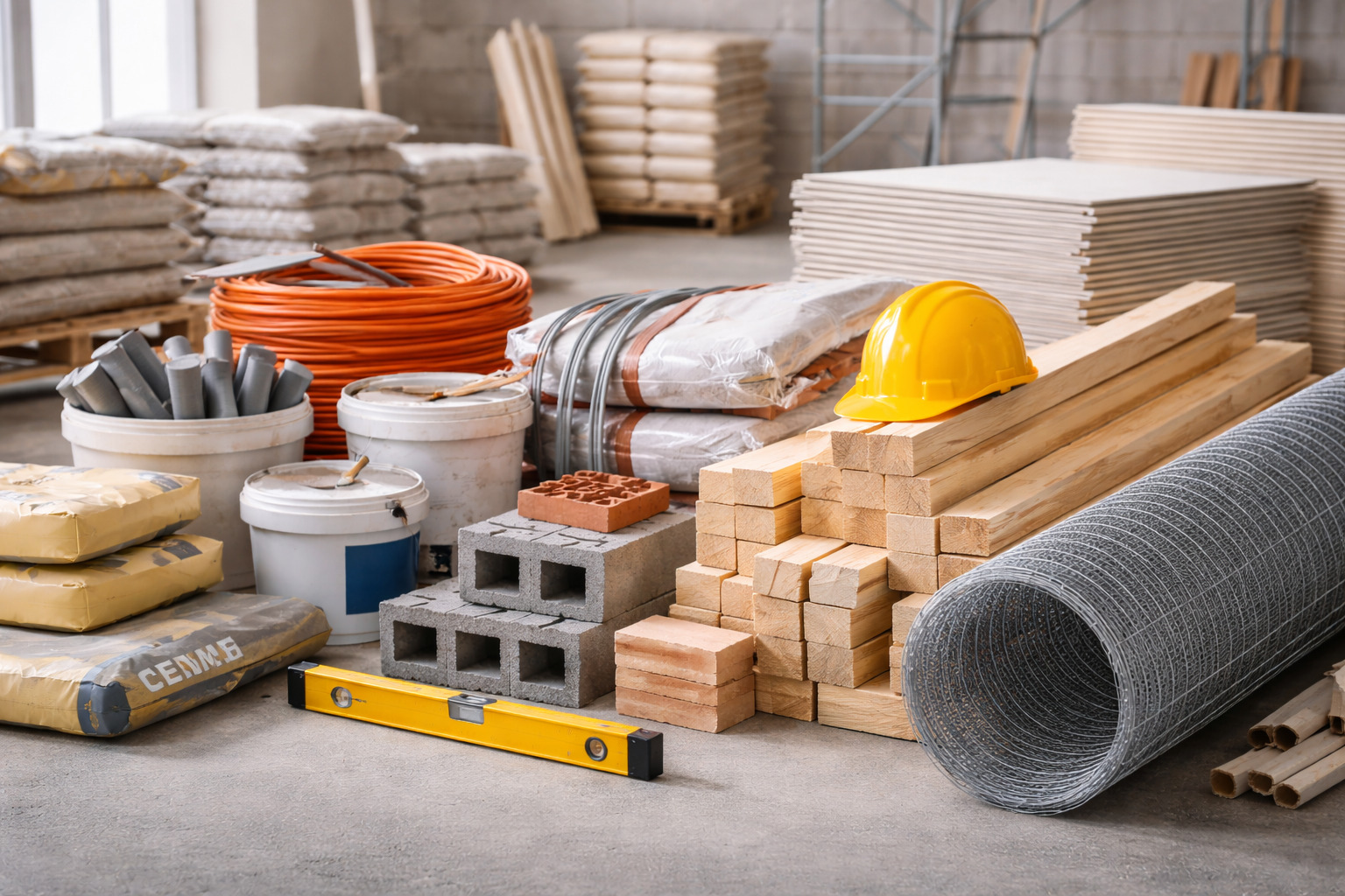 MATERIAUX DE CONSTRUCTION