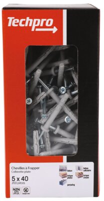 Cheville à Frapper 8×80 – Bte 100