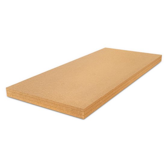 Fibre de bois pour BARDAGE 046 – Ep=060 mm – R = 1,30 m².K/W (bords rainurés) – ( PAVATEX Isolair)